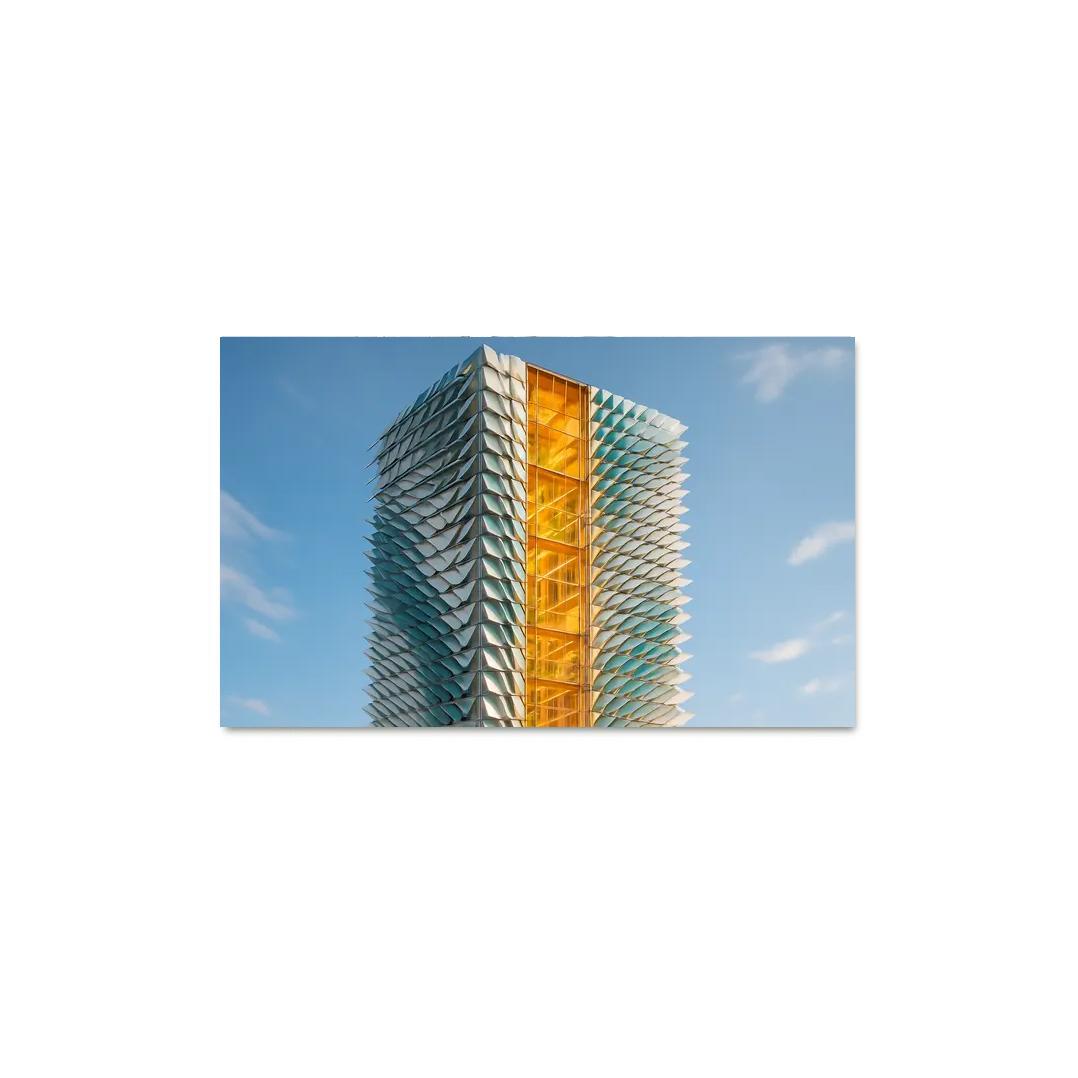 Kinetic Climate Skins Atrium Tower framed paintings