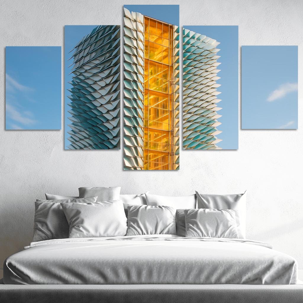 Kinetic Climate Skins Atrium Tower framed paintings