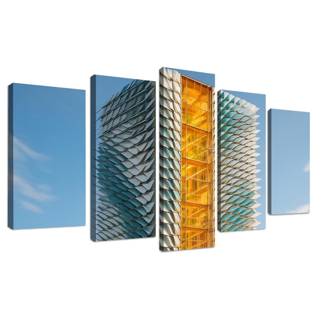 Kinetic Climate Skins Atrium Tower framed paintings
