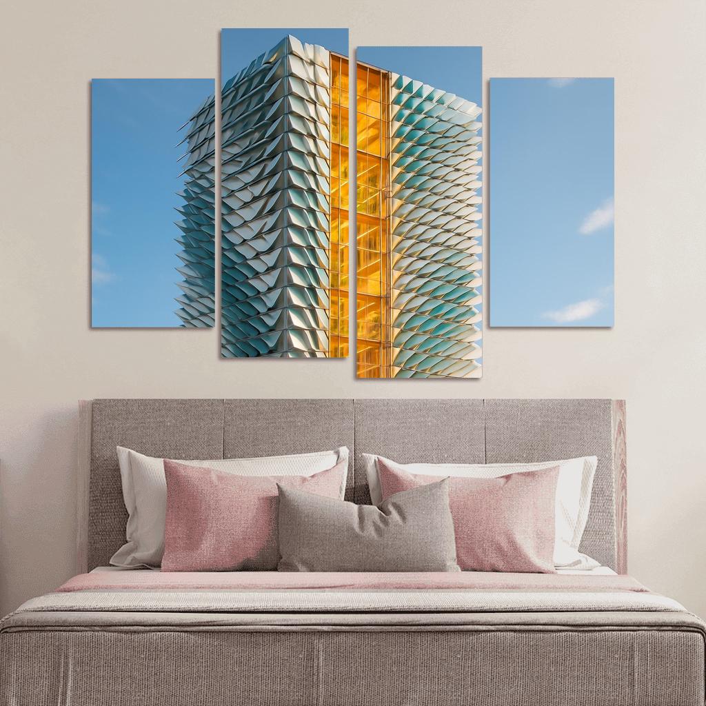 Kinetic Climate Skins Atrium Tower framed paintings