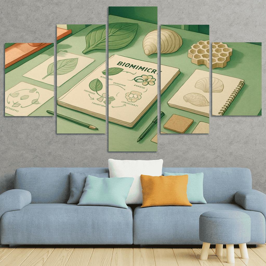 Bio Inspired Design Thinking For Sustainable Products modern paintings frame