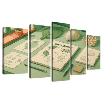 Bio Inspired Design Thinking For Sustainable Products modern paintings frame