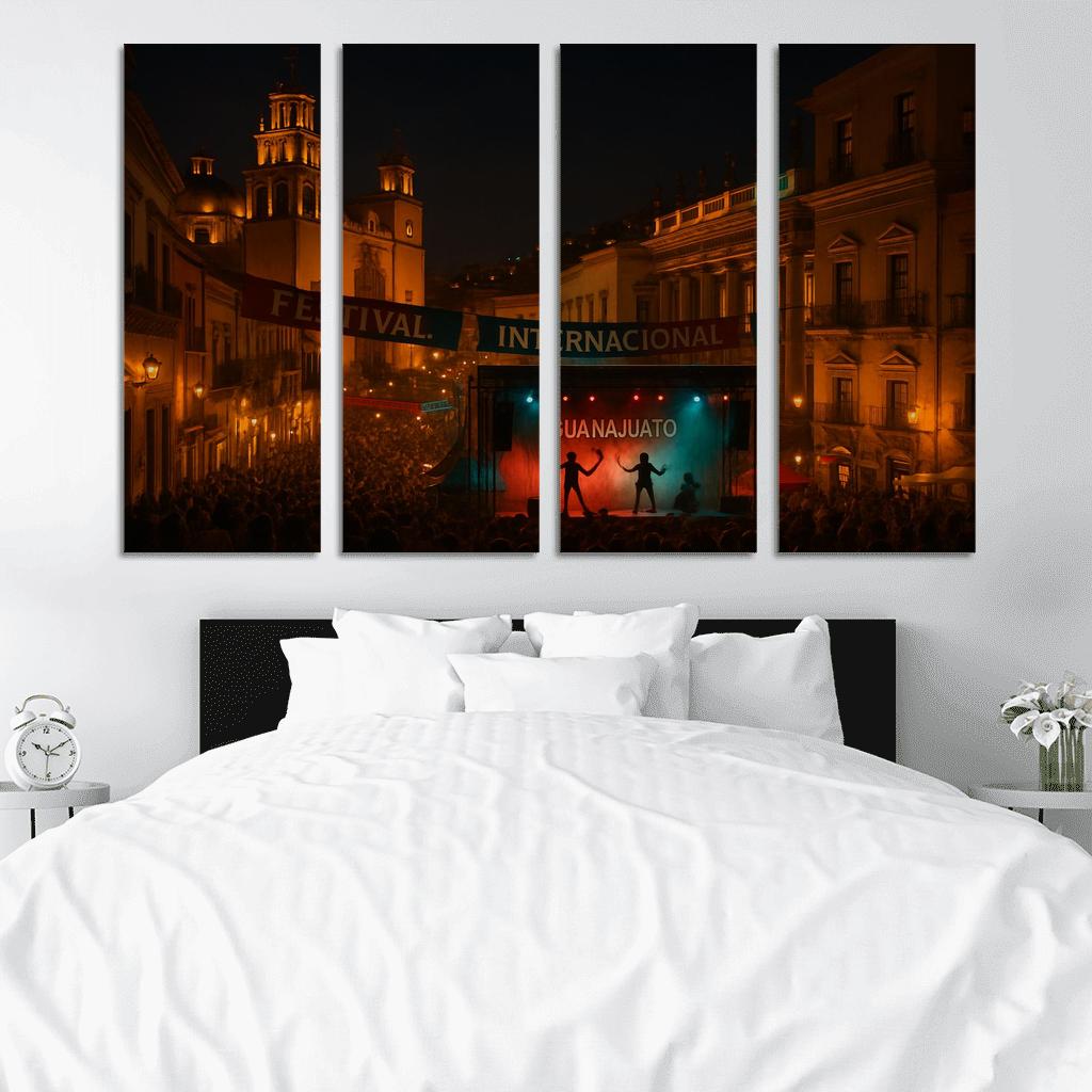 Festival Internacional Cervantino - Guanajuato premium artwork frames