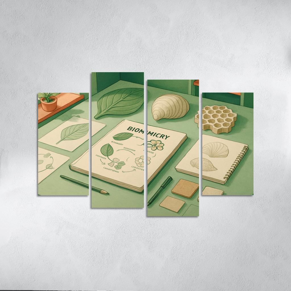 Bio Inspired Design Thinking For Sustainable Products modern paintings frame