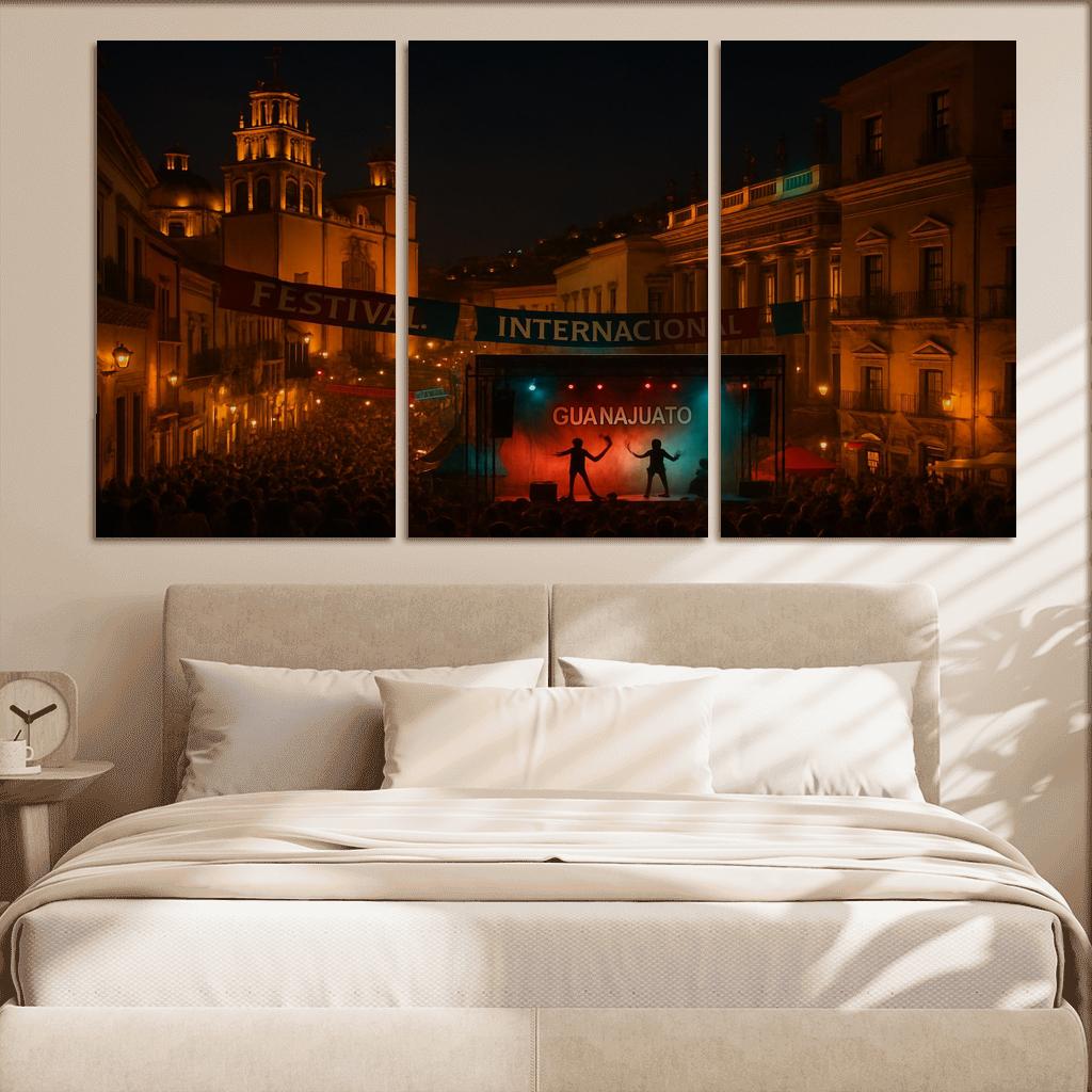 Festival Internacional Cervantino - Guanajuato premium artwork frames