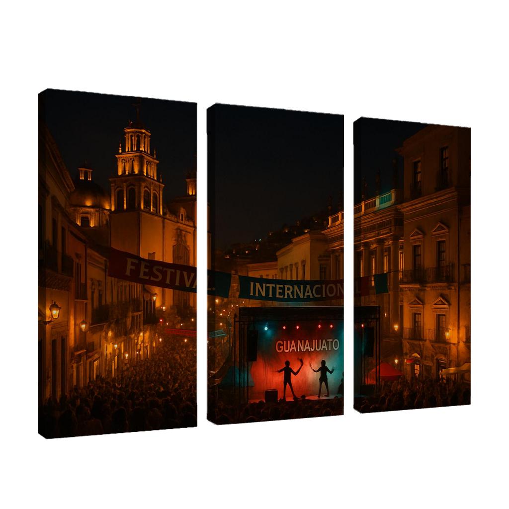 Festival Internacional Cervantino - Guanajuato premium artwork frames