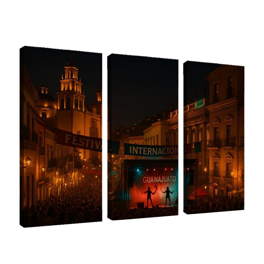 Festival Internacional Cervantino - Guanajuato premium artwork frames