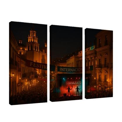 Festival Internacional Cervantino - Guanajuato premium artwork frames
