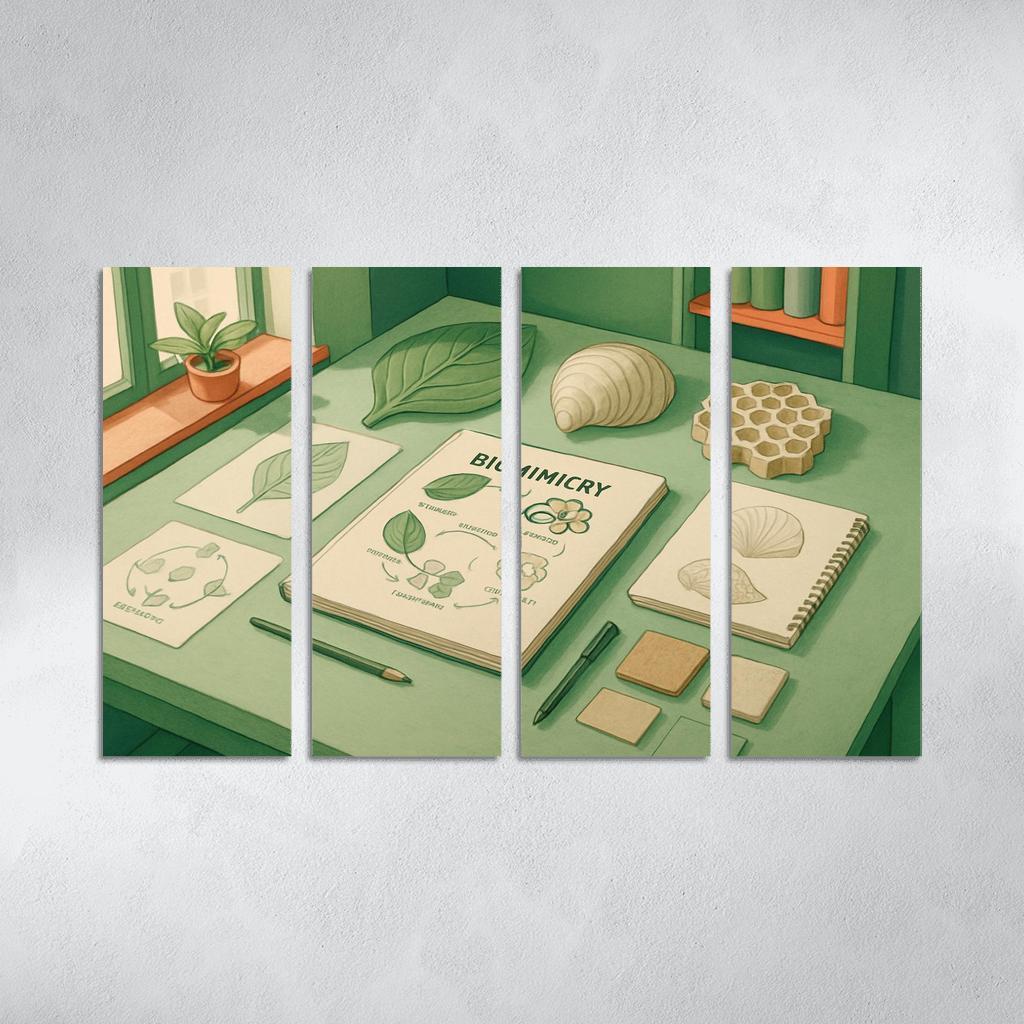 Bio Inspired Design Thinking For Sustainable Products modern paintings frame