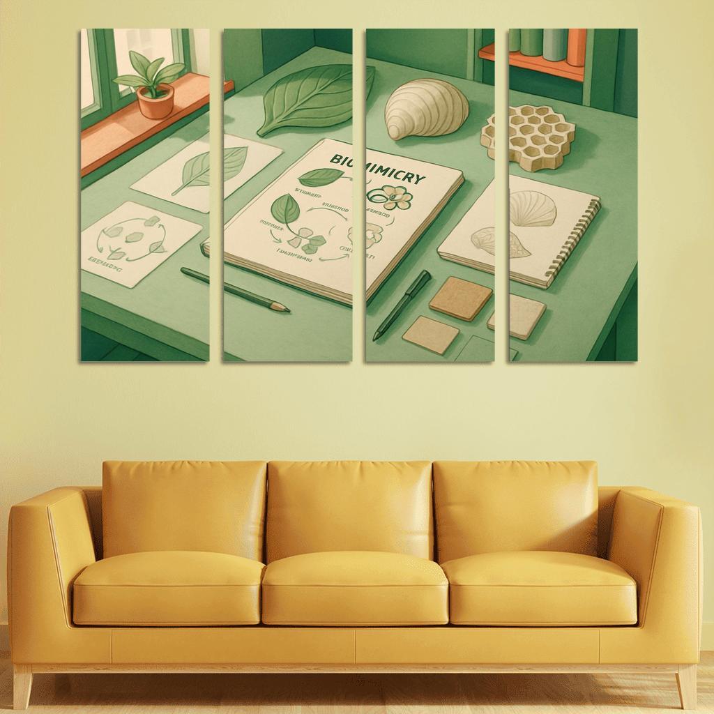 Bio Inspired Design Thinking For Sustainable Products modern paintings frame