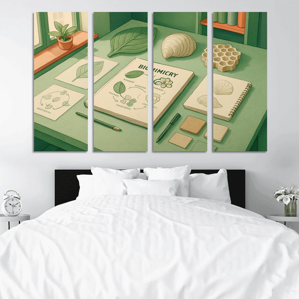 Bio Inspired Design Thinking For Sustainable Products modern paintings frame