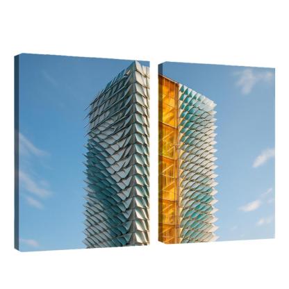 Kinetic Climate Skins Atrium Tower framed paintings