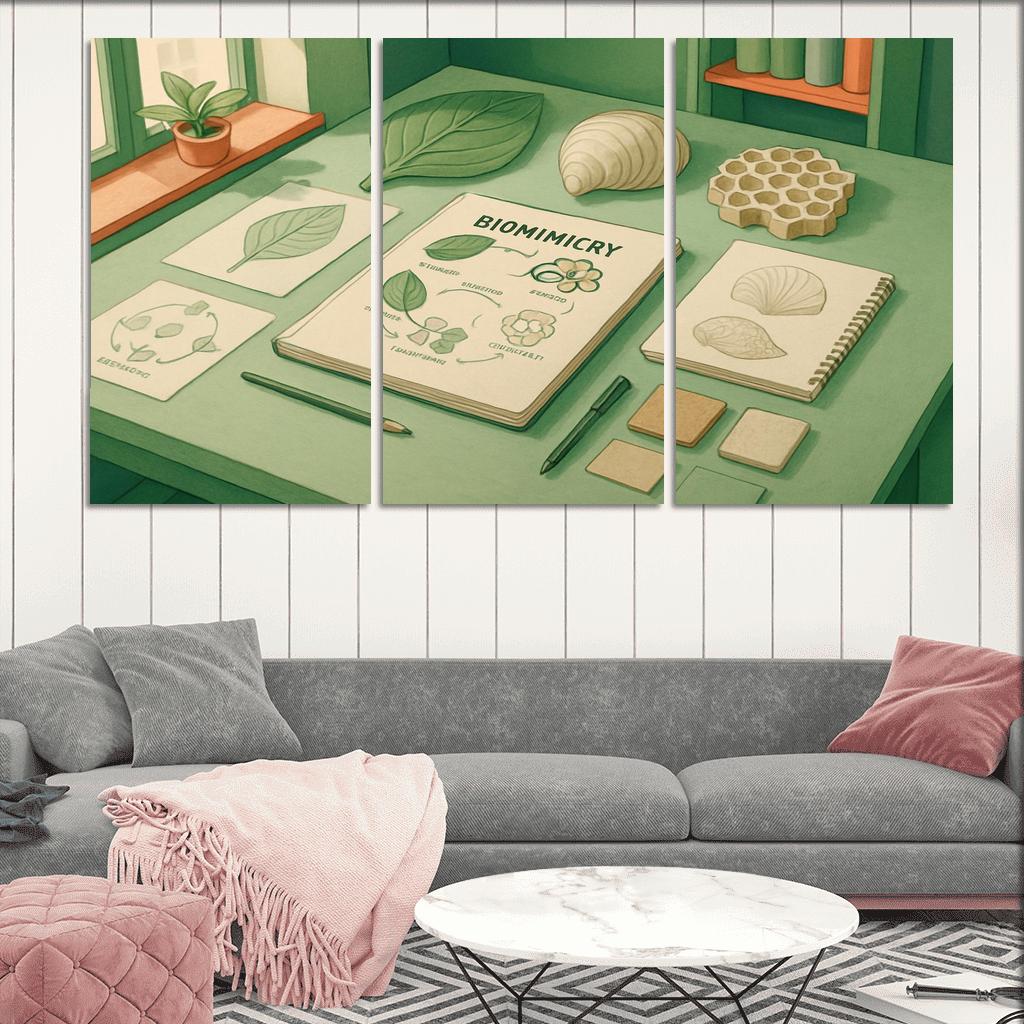 Bio Inspired Design Thinking For Sustainable Products modern paintings frame