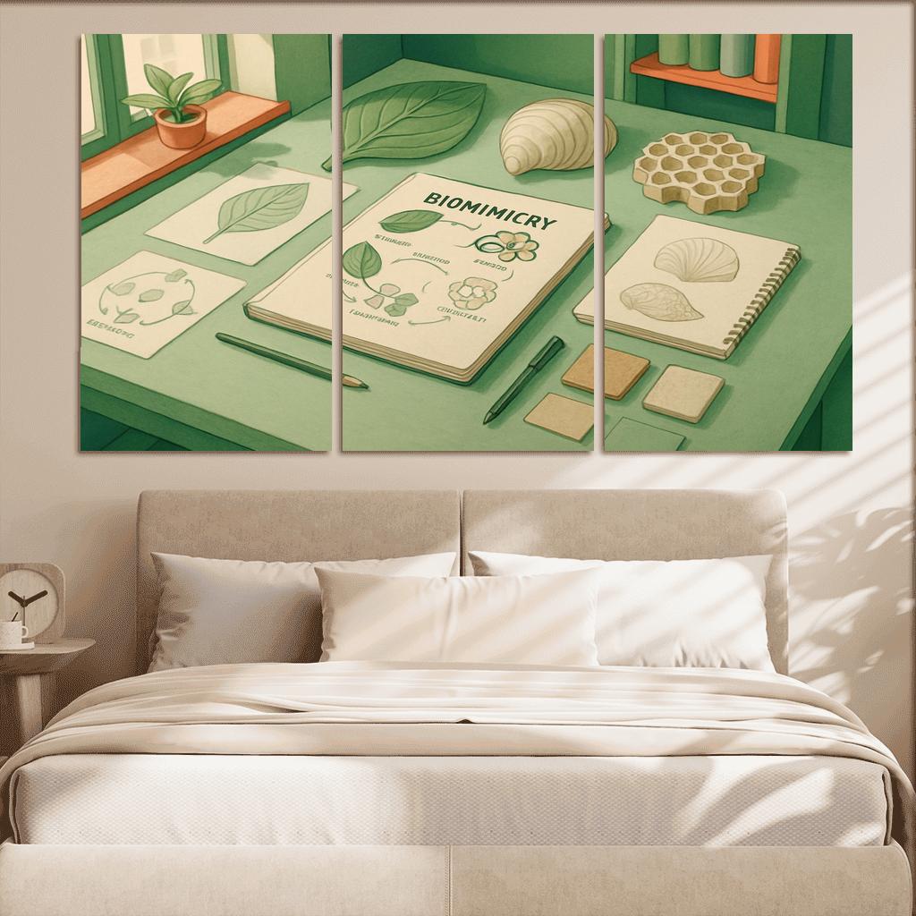 Bio Inspired Design Thinking For Sustainable Products modern paintings frame