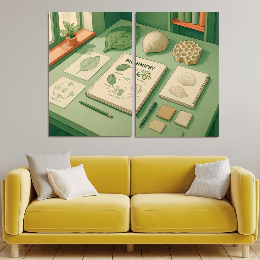 Bio Inspired Design Thinking For Sustainable Products modern paintings frame