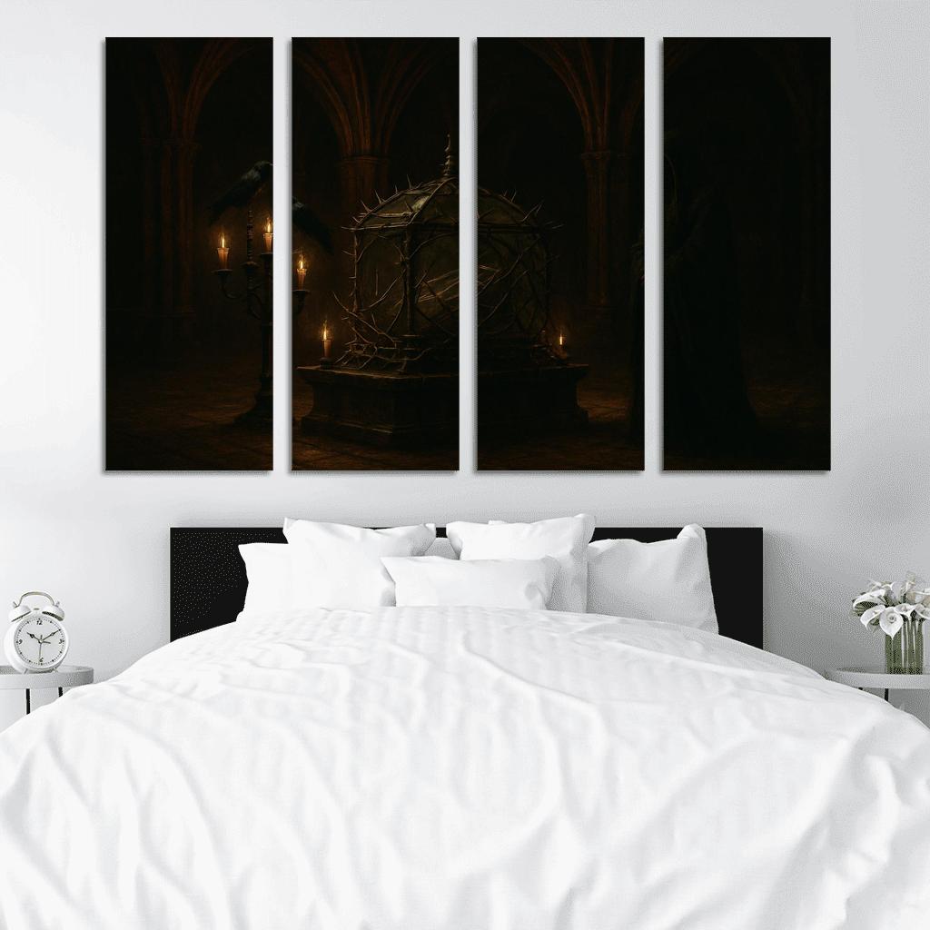 The Thorned Reliquary Hall decor