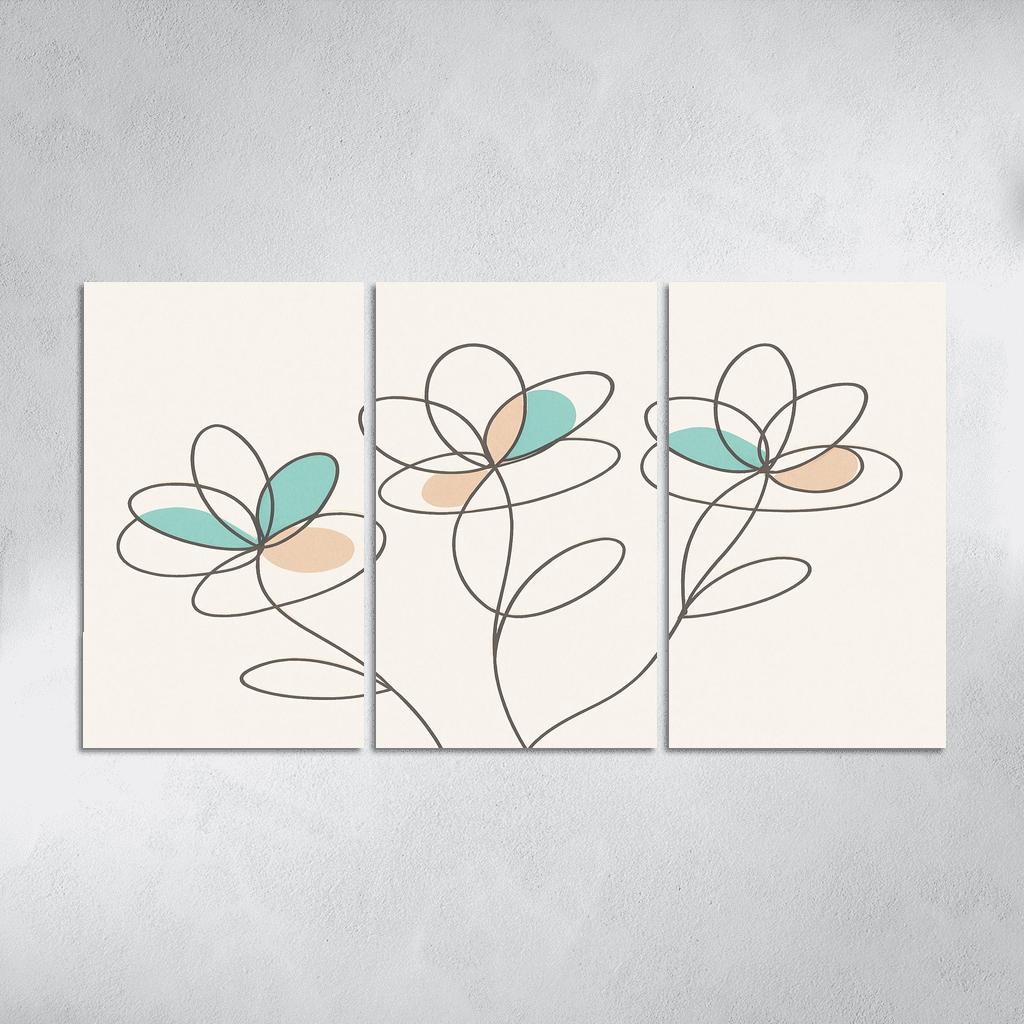 Silent Orbit Blooms premium artwork frames