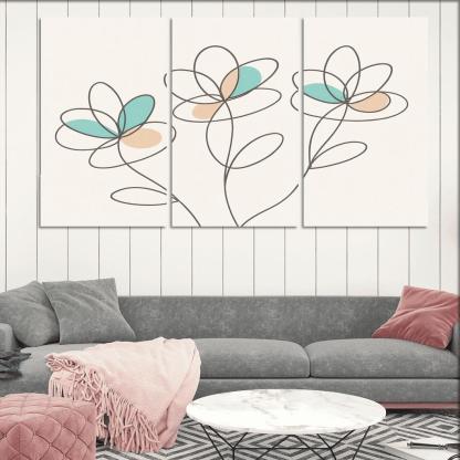 Silent Orbit Blooms premium artwork frames