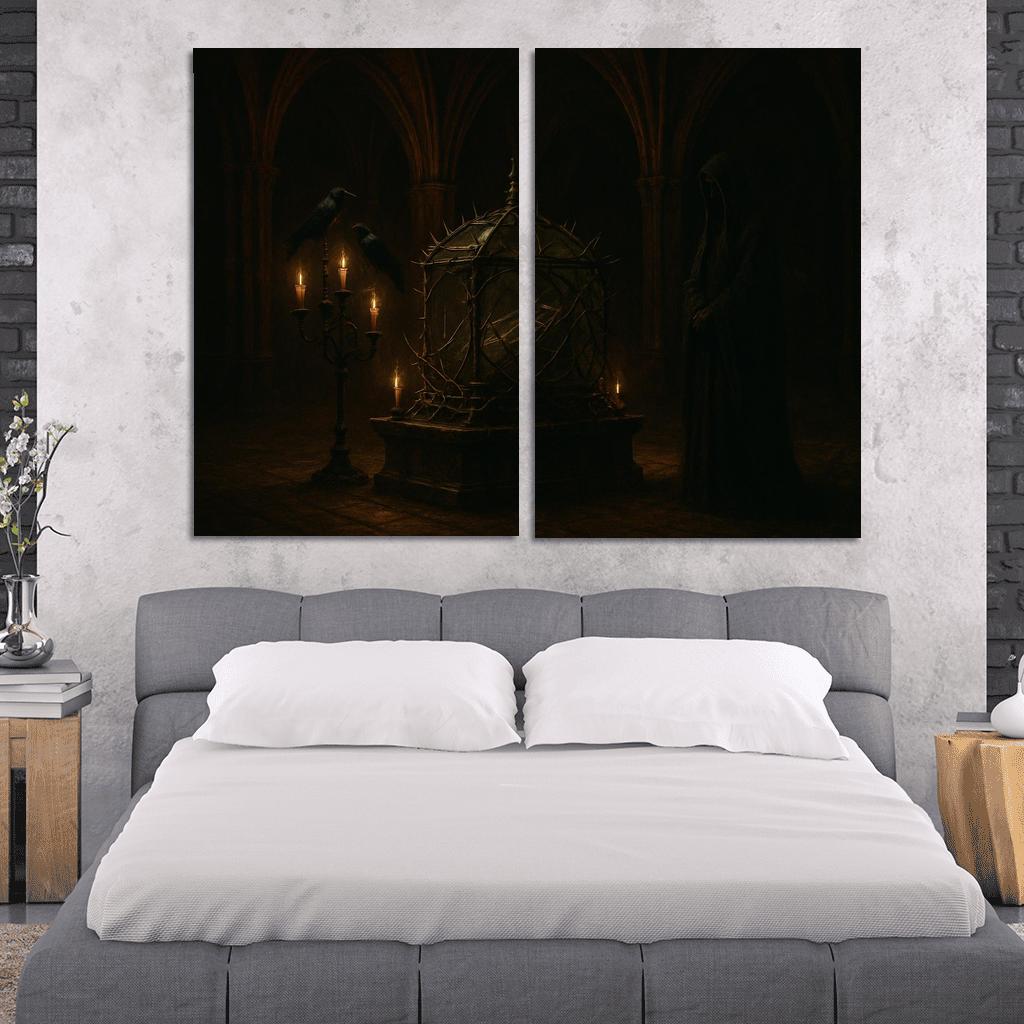 The Thorned Reliquary Hall decor