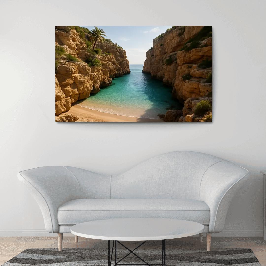 Wadi Shab Coastal Lagoon Escape wall decor