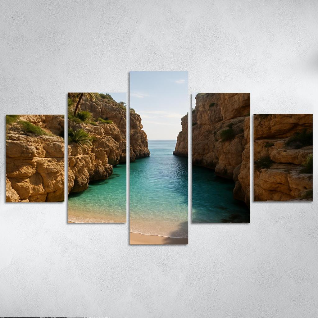 Wadi Shab Coastal Lagoon Escape wall decor