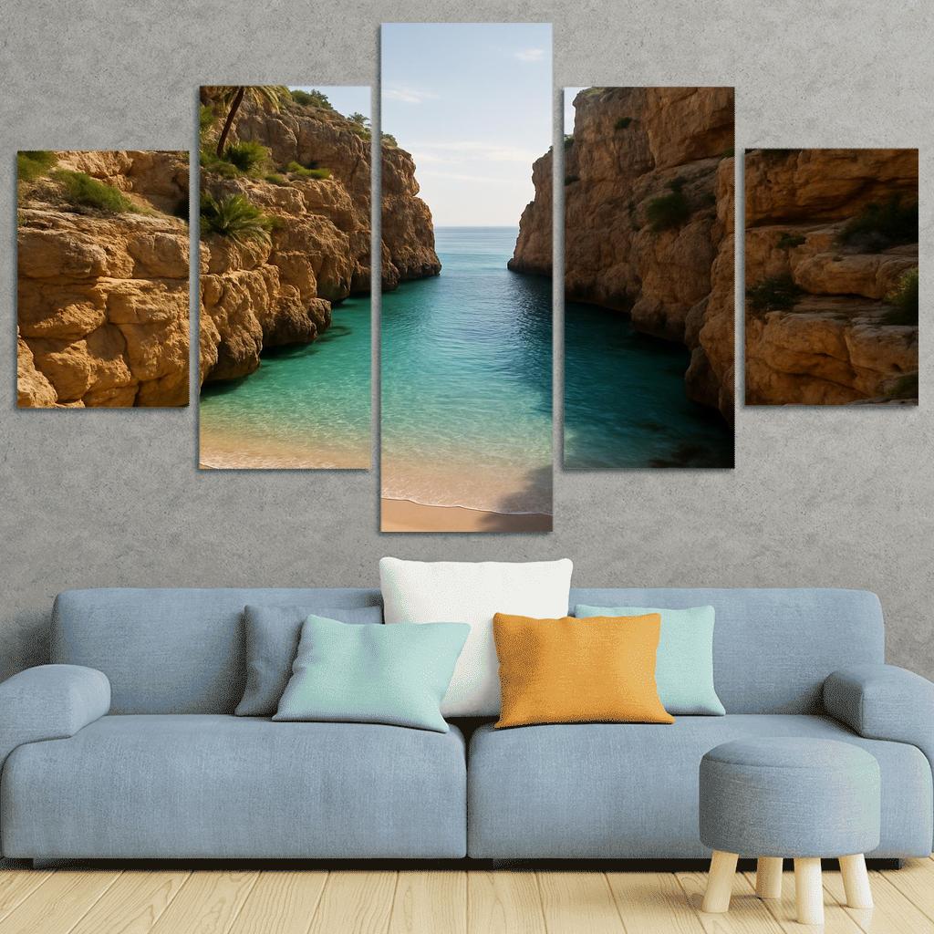 Wadi Shab Coastal Lagoon Escape wall decor