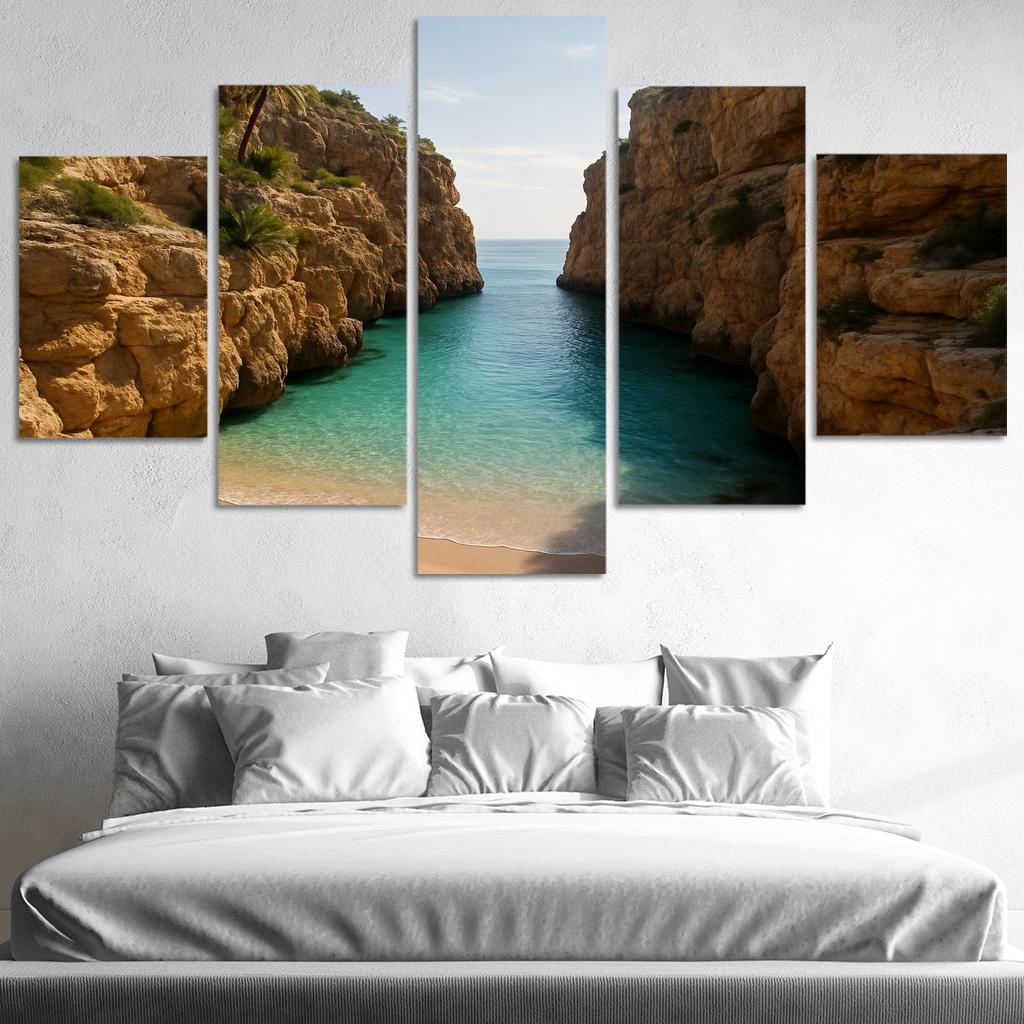Wadi Shab Coastal Lagoon Escape wall decor