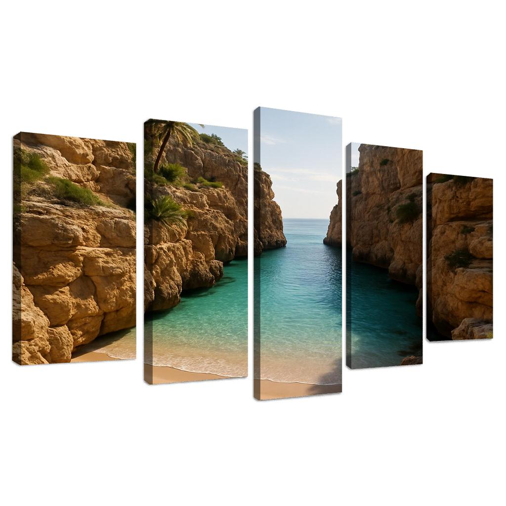 Wadi Shab Coastal Lagoon Escape wall decor