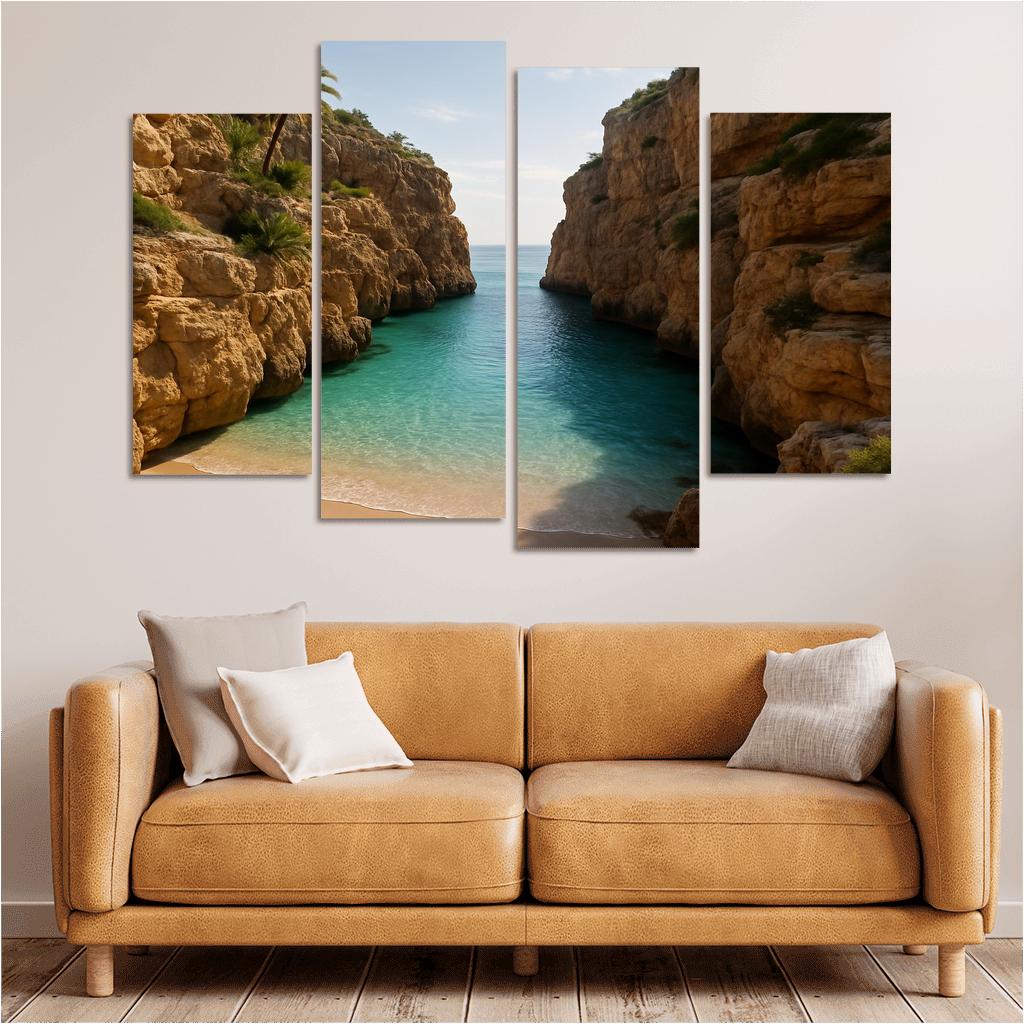 Wadi Shab Coastal Lagoon Escape wall decor