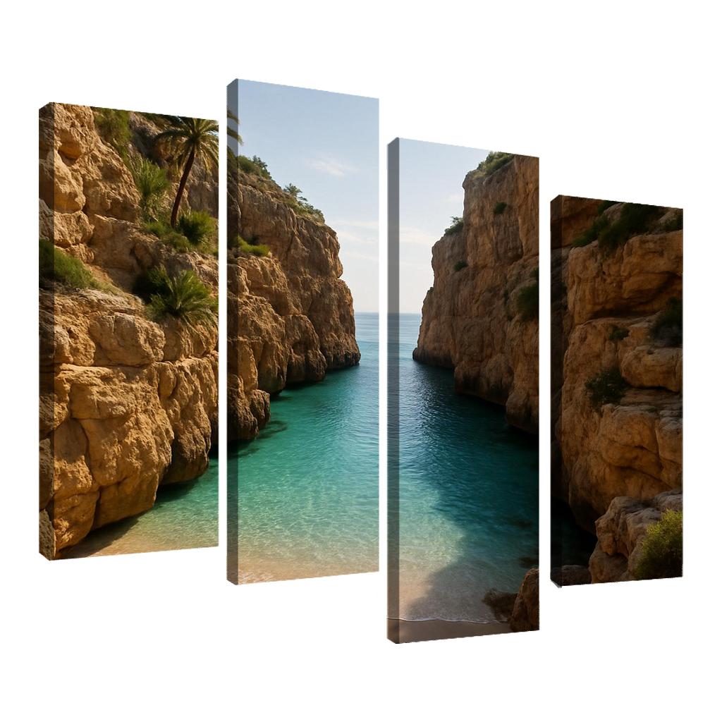 Wadi Shab Coastal Lagoon Escape wall decor