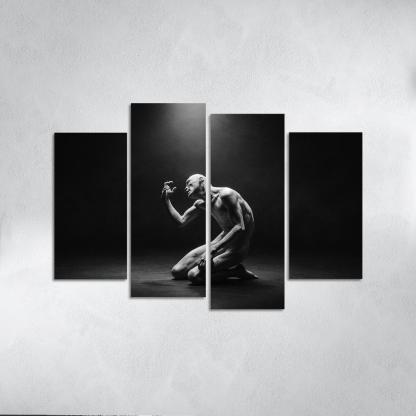 Butoh Reverie The Poetry Of Slow Transformation framed paintings