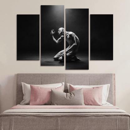 Butoh Reverie The Poetry Of Slow Transformation framed paintings