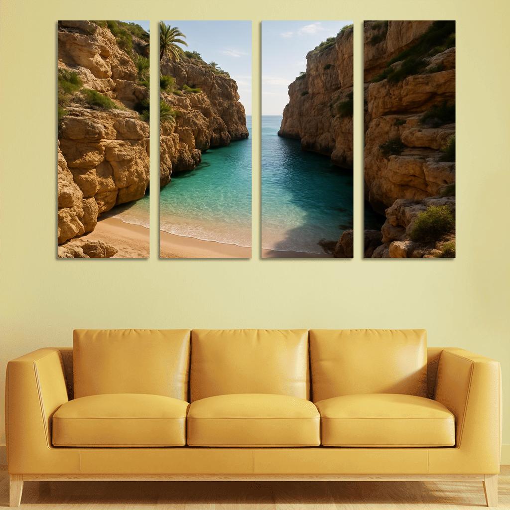 Wadi Shab Coastal Lagoon Escape wall decor