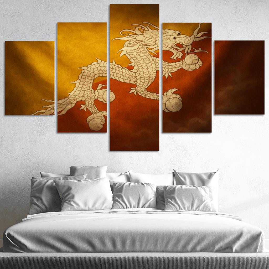 Bridge Of Meaning The Flag Of Bhutan In Sacred Thunder art trends