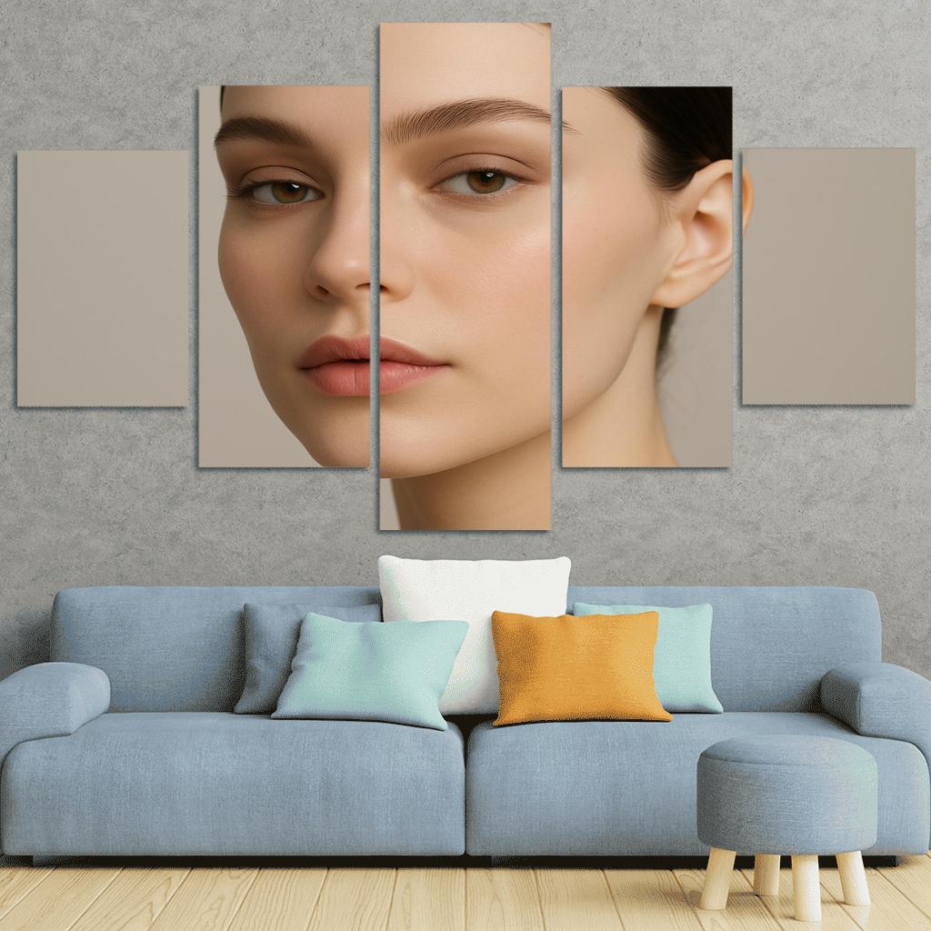 Ceramic Skin Velvet Finish Makeup wall art