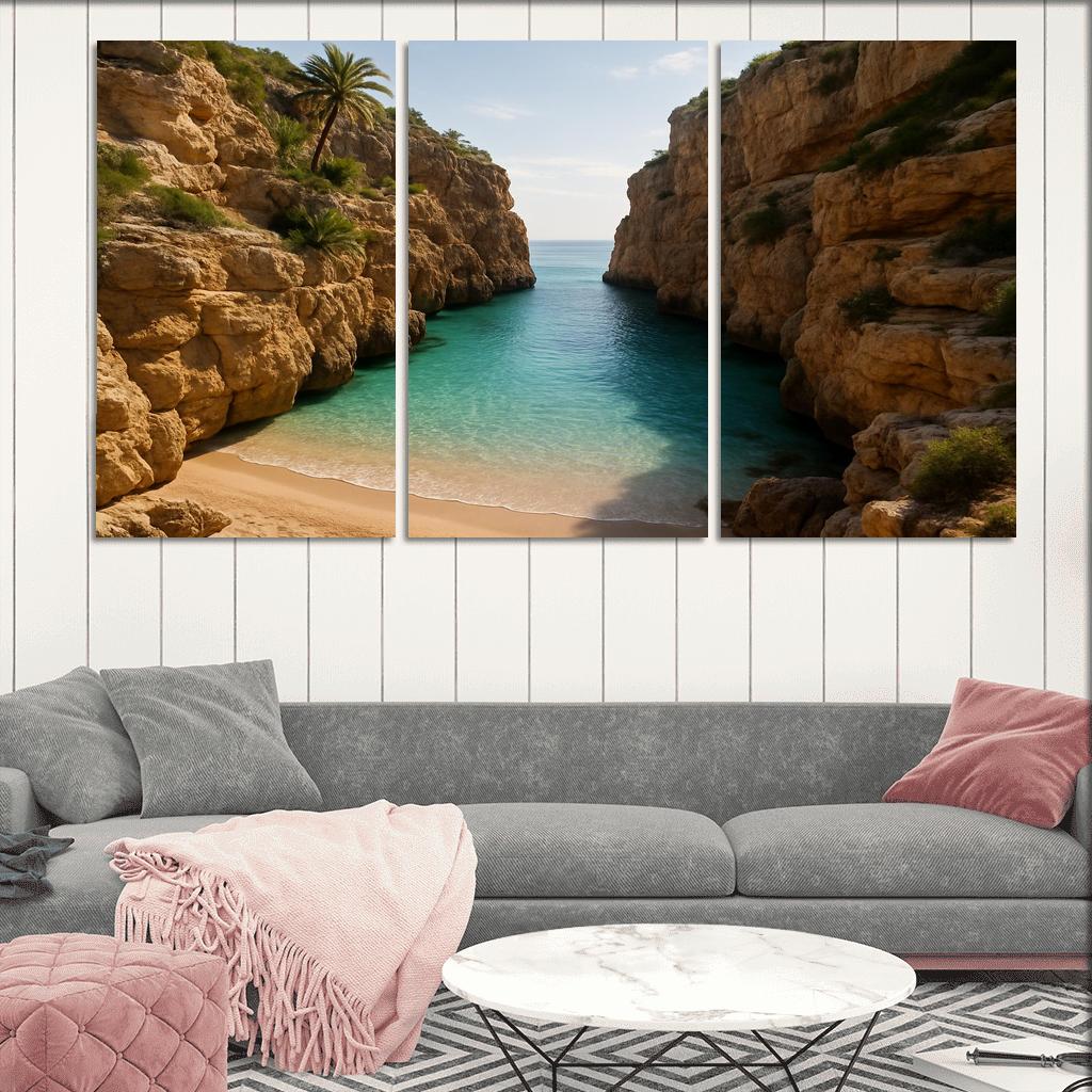 Wadi Shab Coastal Lagoon Escape wall decor