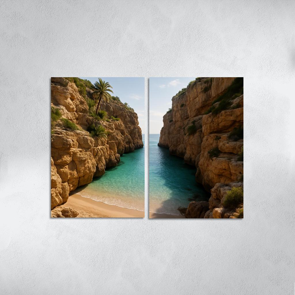 Wadi Shab Coastal Lagoon Escape wall decor