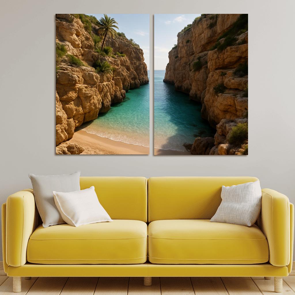 Wadi Shab Coastal Lagoon Escape wall decor