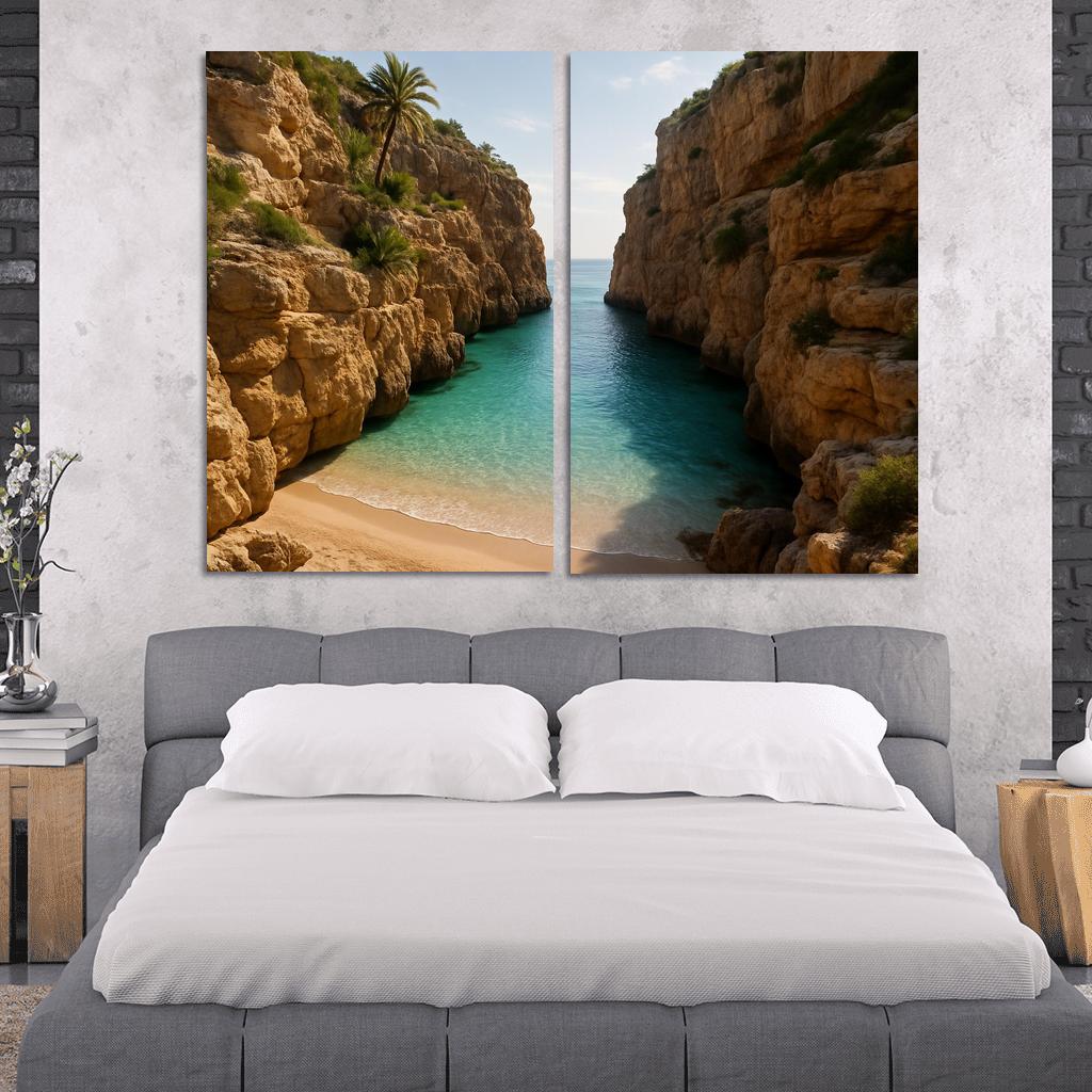 Wadi Shab Coastal Lagoon Escape wall decor