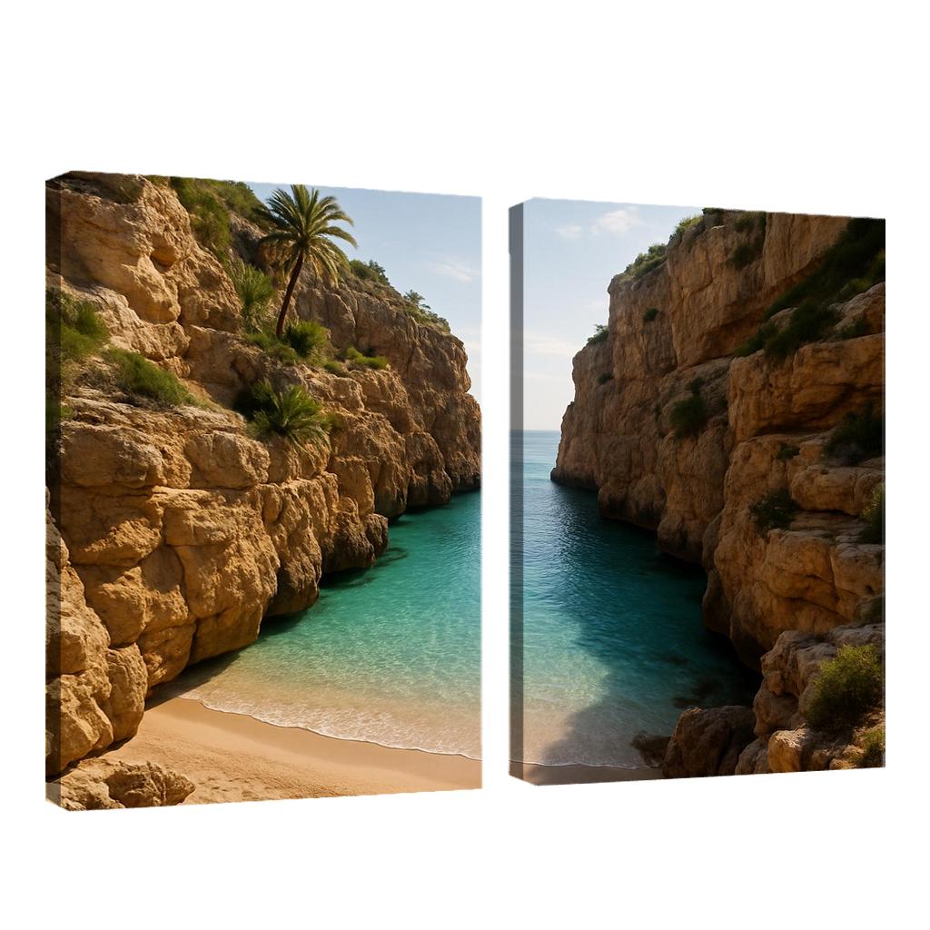 Wadi Shab Coastal Lagoon Escape wall decor