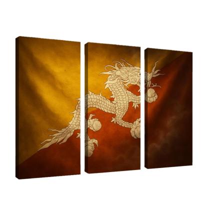 Bridge Of Meaning The Flag Of Bhutan In Sacred Thunder art trends