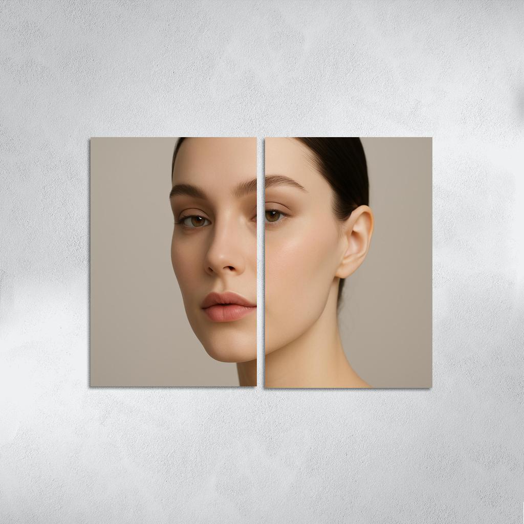 Ceramic Skin Velvet Finish Makeup wall art