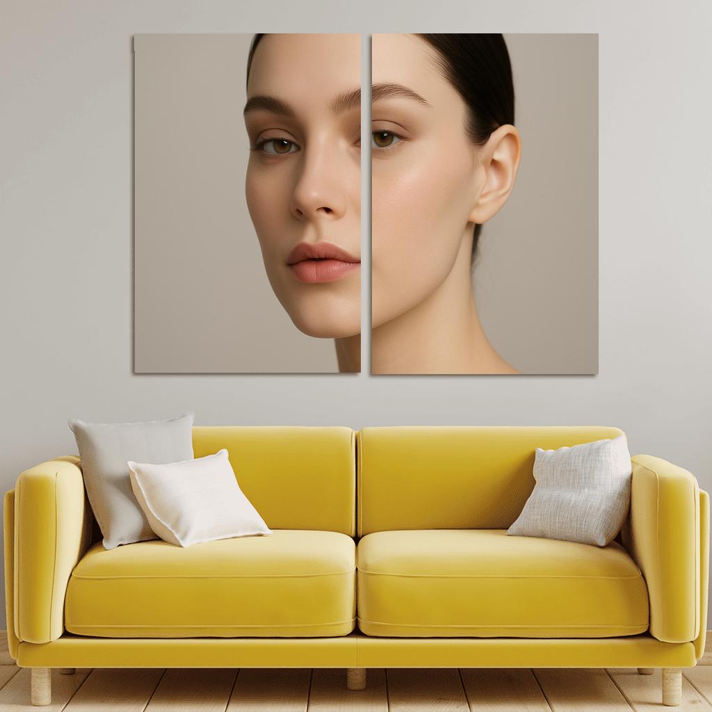 Ceramic Skin Velvet Finish Makeup wall art