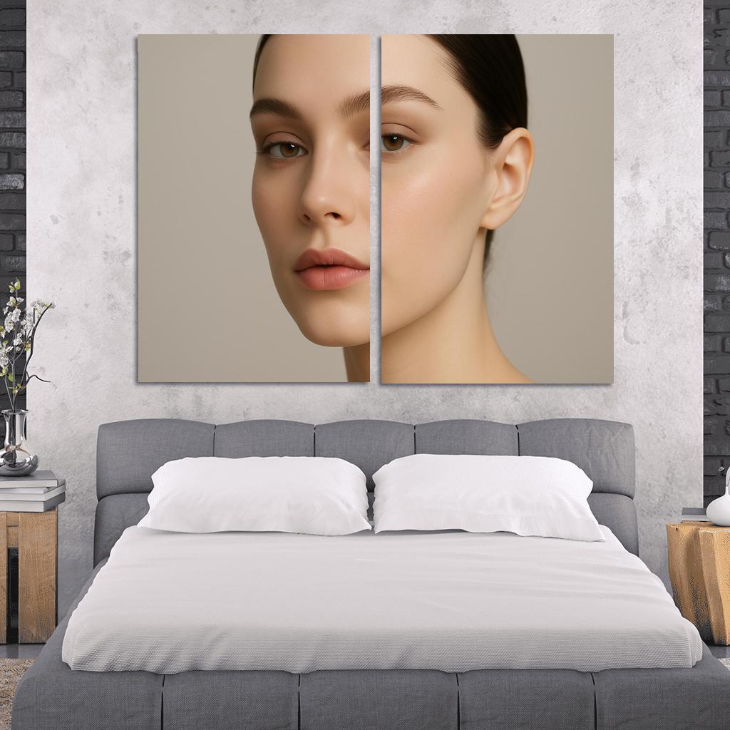 Ceramic Skin Velvet Finish Makeup wall art