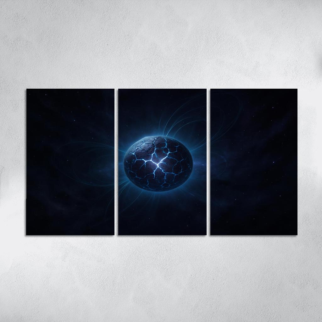 Neutron Star Starquake Afterglow custom paintings frame