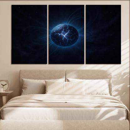Neutron Star Starquake Afterglow custom paintings frame