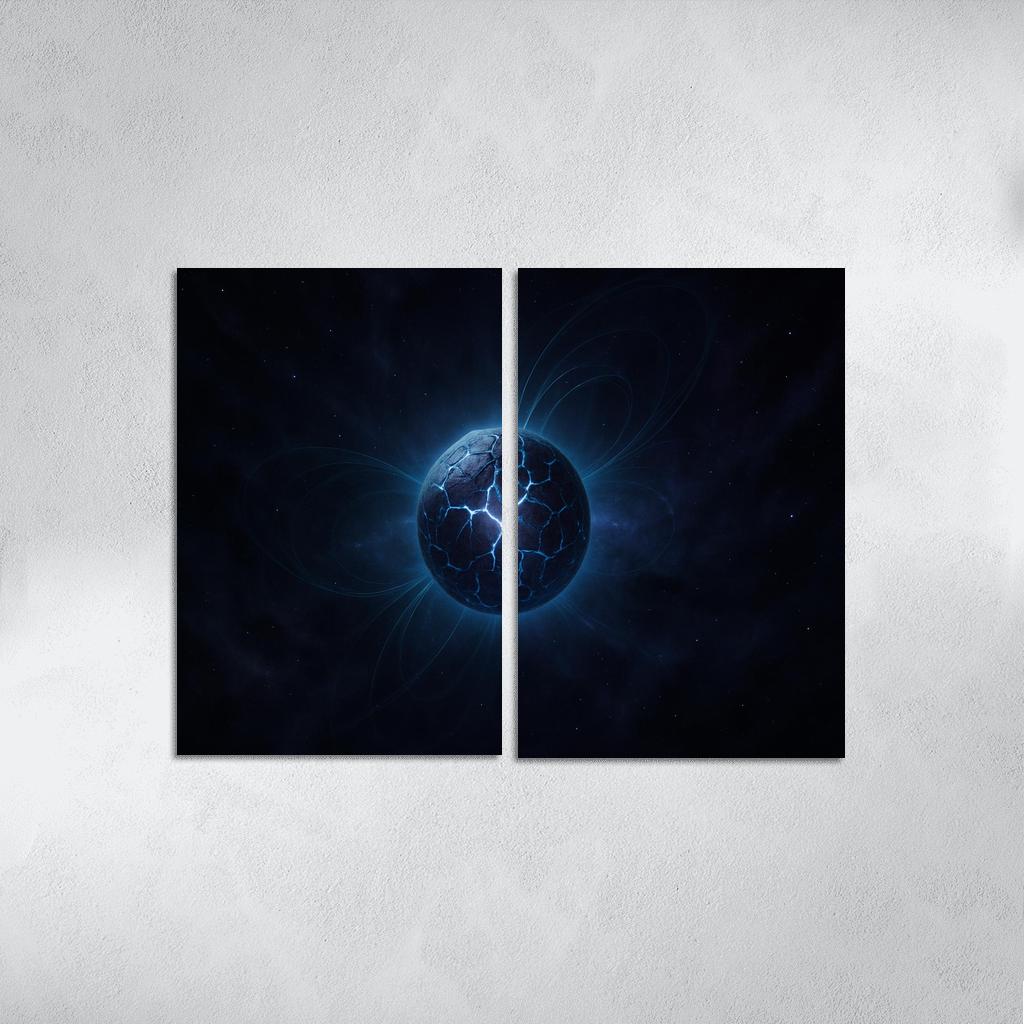 Neutron Star Starquake Afterglow custom paintings frame
