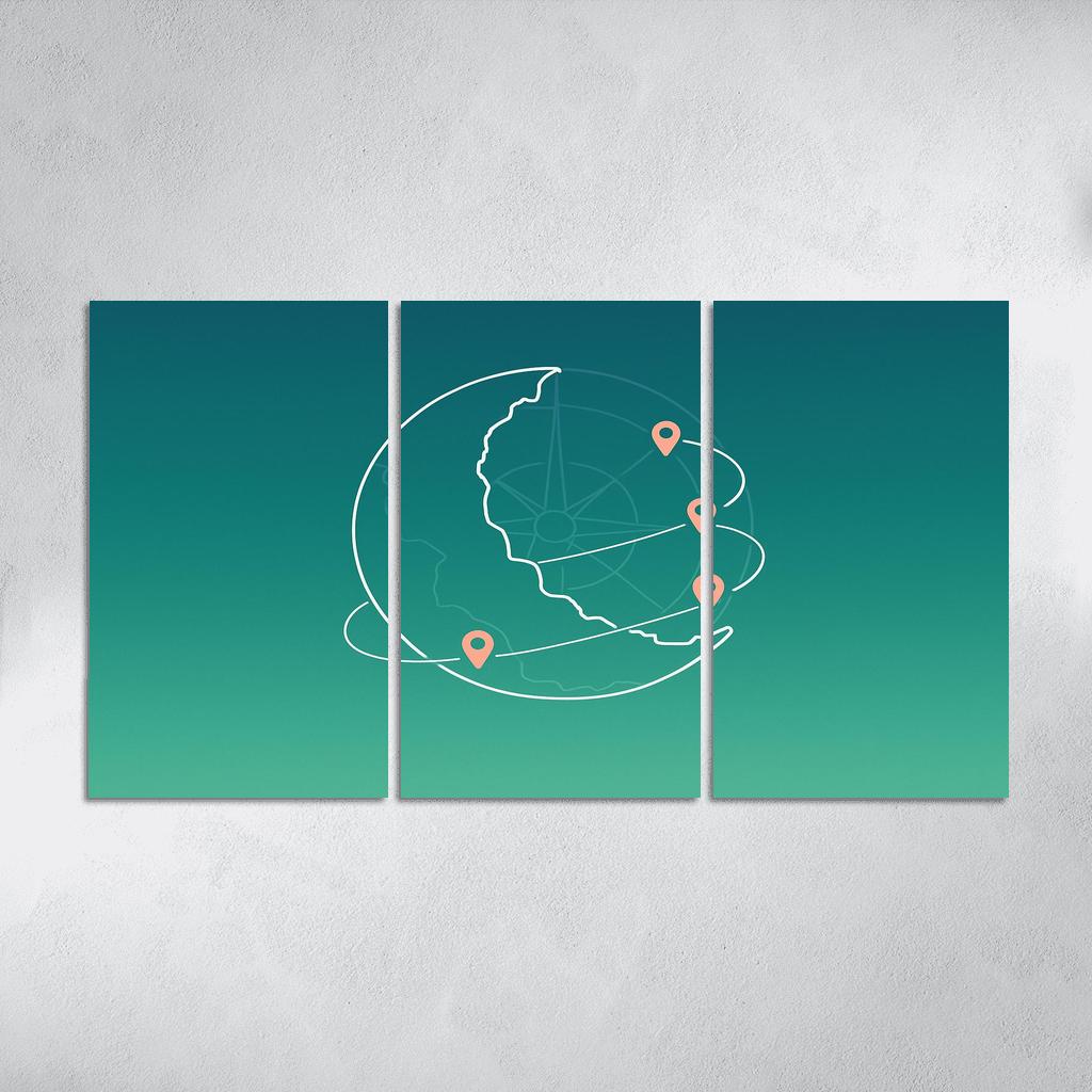 Crescent Meridian Drift one-piece frames