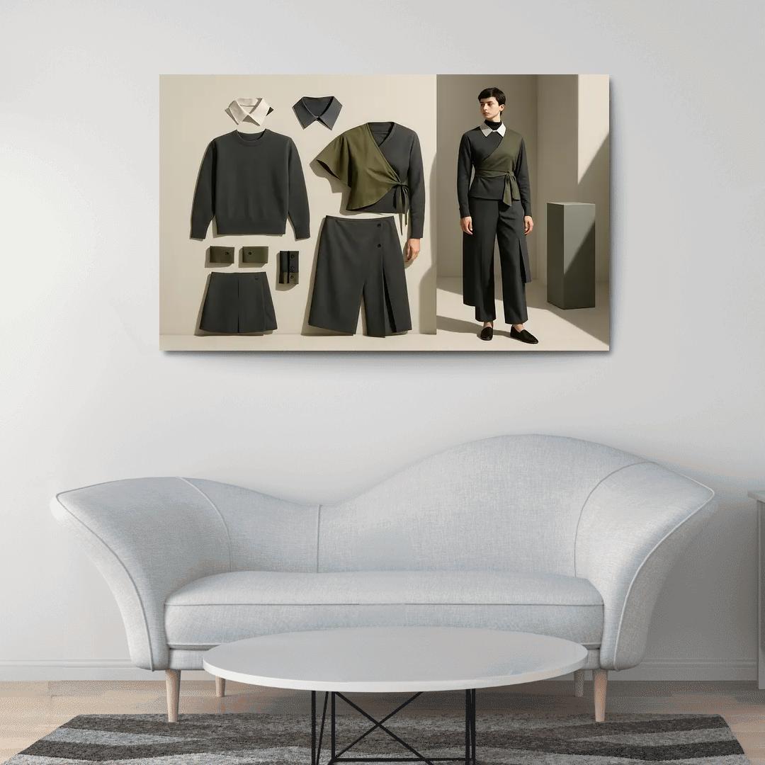 Convertible Layering Wardrobe Modular Silhouettes one-piece frames