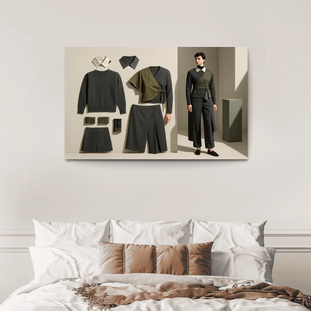 Convertible Layering Wardrobe Modular Silhouettes one-piece frames